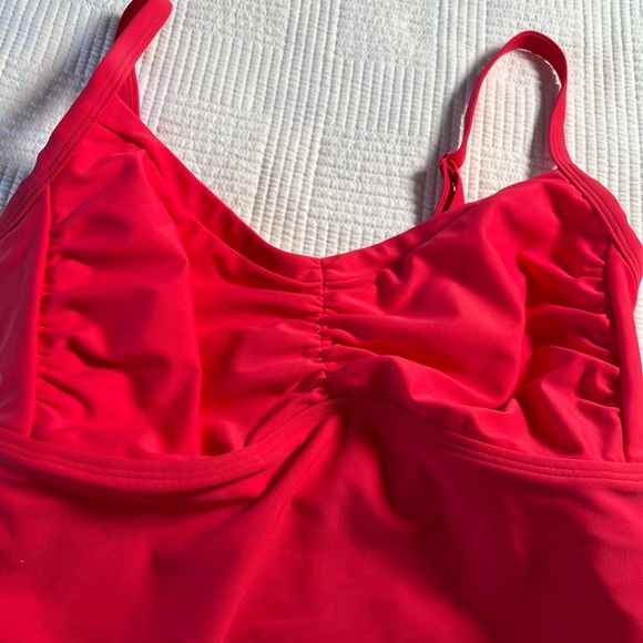 Boden Bright Red One-Piece Swimsuit - Picture 2 of 5